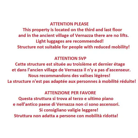 Santa Marta 3* Vernazza