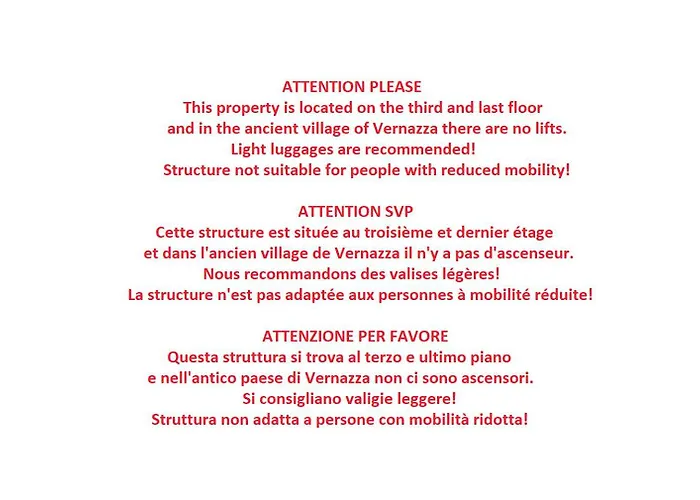 Santa Marta 3* Vernazza